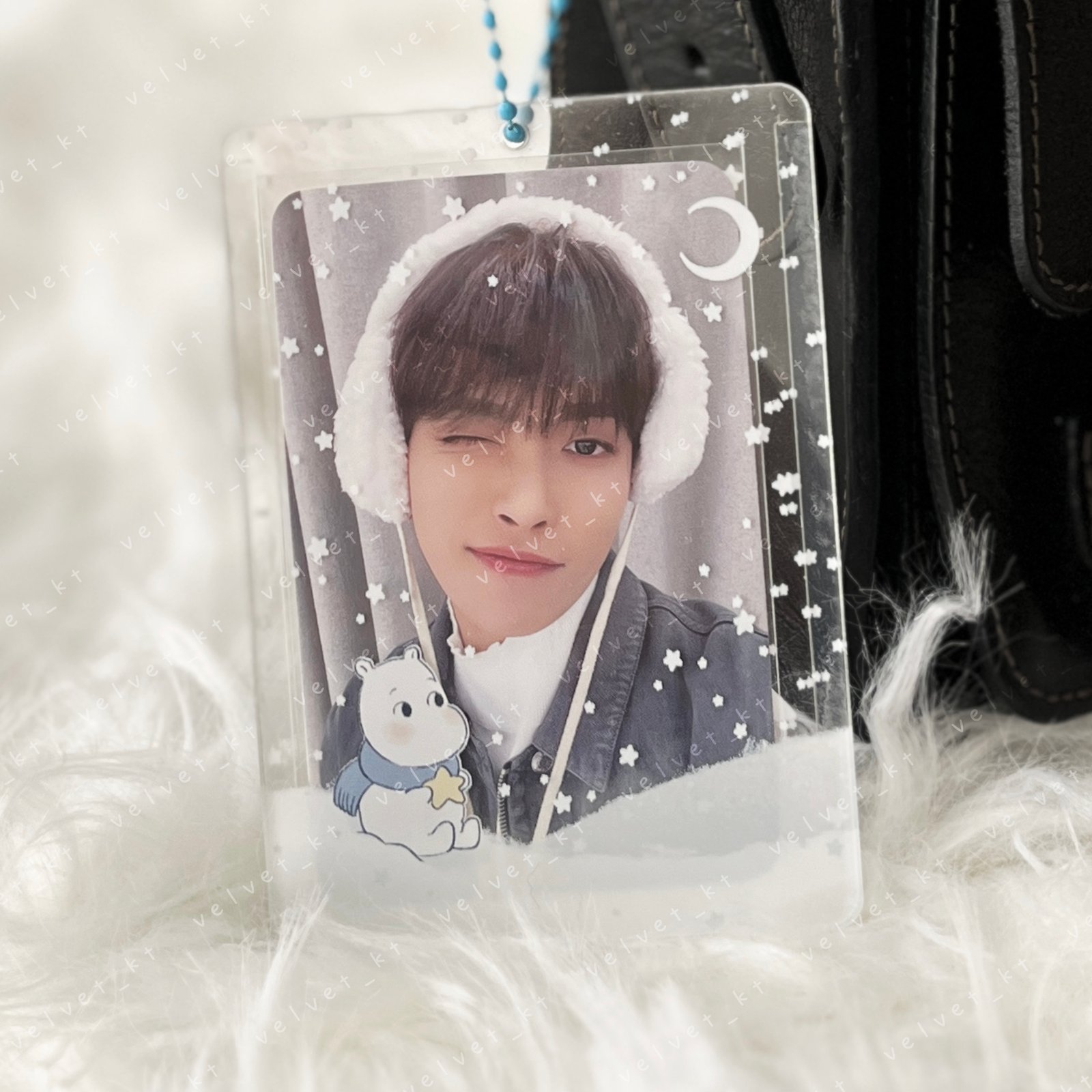 PHOTOCARD HOLDER - SNOWY M00MIN | Studio Velvet KT